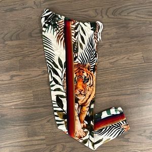 Aviator Nation Jungle Print Track Pants